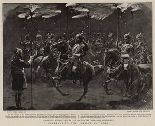 Feier des Jubiläums in Indien